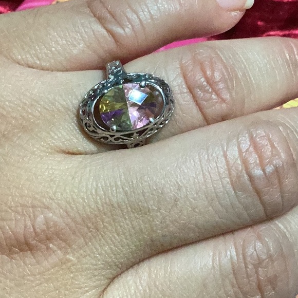 925 silver Bangle and Ring - Picture 5 of 6